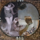 Venus aus Nautilus, 2012, 40 x 40 cm, Collage, Malerei auf Leinwand